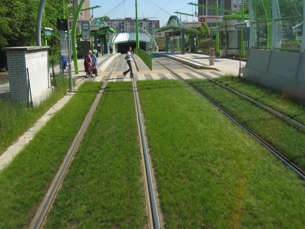 Tramvajová trať, Praha, Hlubočepy